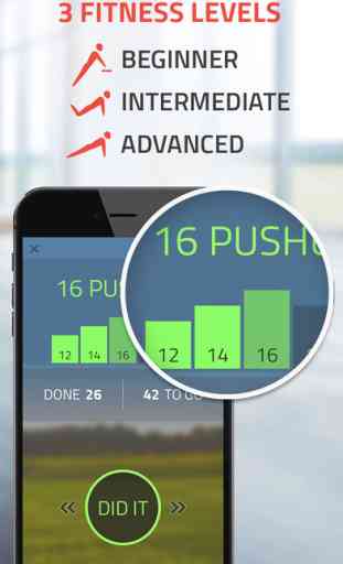 Push ups 0 to 100: push up challenge trainer pro 3