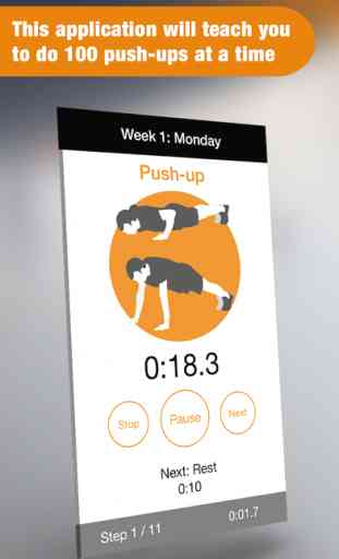 Push Ups - Workouts trainer for arms. HIIT pushups trainings. 1