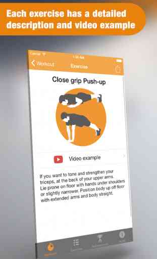 Push Ups - Workouts trainer for arms. HIIT pushups trainings. 3