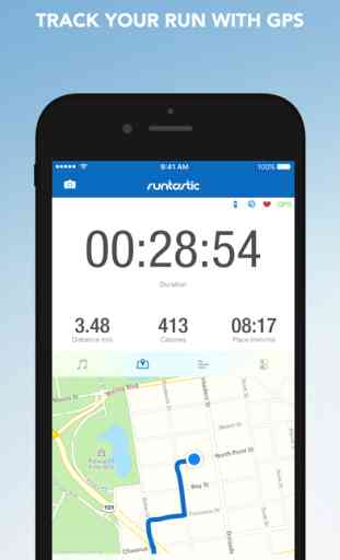 Runtastic GPS Running, Jogging and Fitness Tracker 1