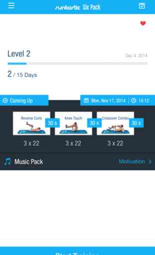 Runtastic Six Pack Abs Workout & Core Trainer 1