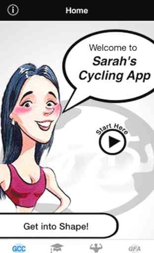 Sarah's Cycling App: In-door Global Cycle Coach 2