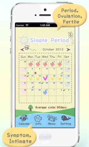 Simple Period (Period Calendar) 1