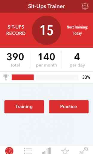 Sit-Ups Trainer - Fitness & Workout Training for 200+ SitUps 1