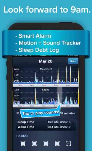 SleepBot - Smart Cycle Alarm with Motion & Sound Tracker 1