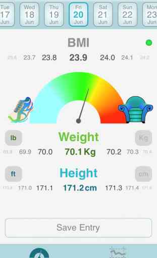 Smart BMI - Fast and Easy BMI Calculator & Weight Tracker 1