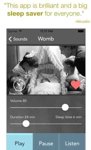 Sound Sleeper - white noise for baby sleep 1