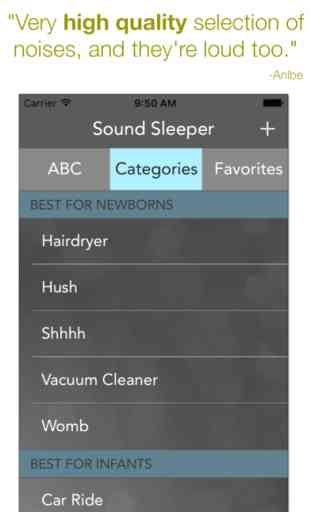 Sound Sleeper - white noise for baby sleep 2