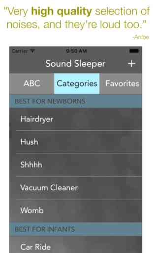Sound Sleeper: white noise for baby sleep 2