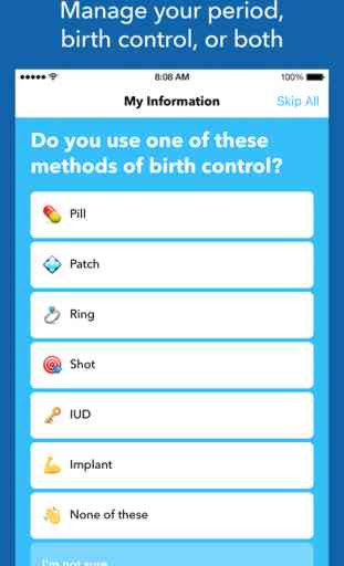 Spot On — A Birth Control and Period Tracker 1