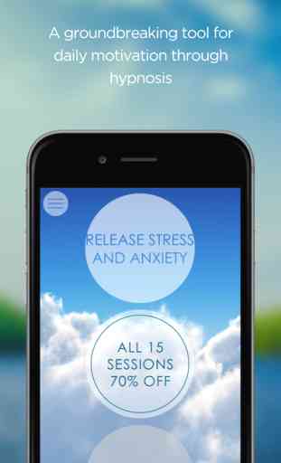 Stress Relief Affirmations Free by HypnoCloud - Release Stress and Anxiety with Hypnotic Affirmations for Thinking Positively about Life! 2