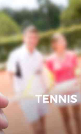 Tennis Buddy - find a local racket partner & get your best top spin forehand stance on! 1