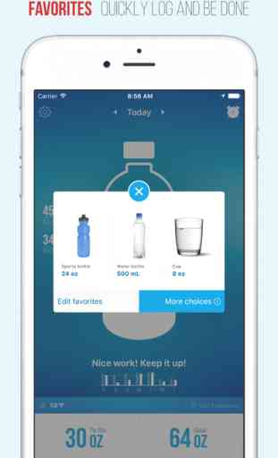 Waterlogged - Drink More Water, Daily Water Intake Tracker and Hydration Reminders 4