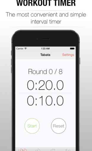 Workout Timer - interval training tabata timer for wod and hiit workout of the day 1