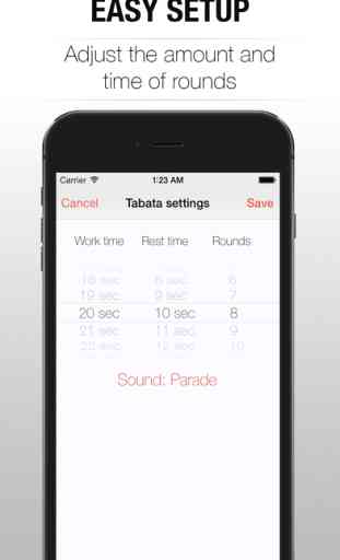 Workout Timer - interval training tabata timer for wod and hiit workout of the day 4