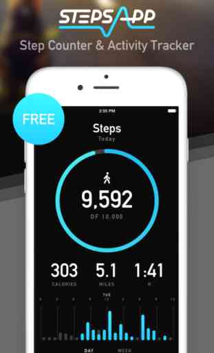 StepsApp Pedometer - Step Counter Activity Tracker 1