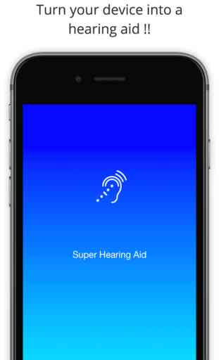 Super Hearing Aid - audio enhancer 1