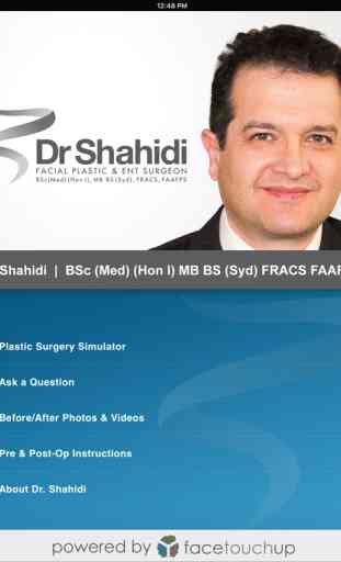 Sydney Rhinoplasty Specialist, Dr. Shahidi 2