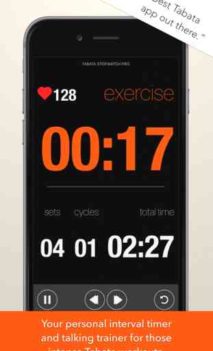 Tabata Stopwatch Pro - Tabata Timer and HIIT Timer 1