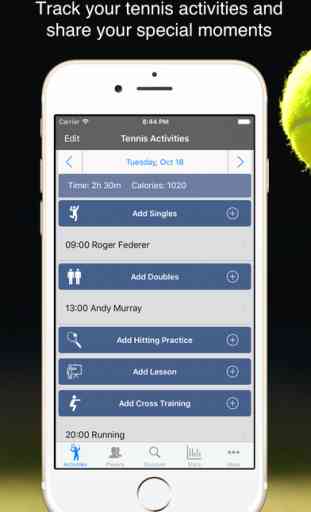 TennisKeeper - Tennis Activity Tracker 1