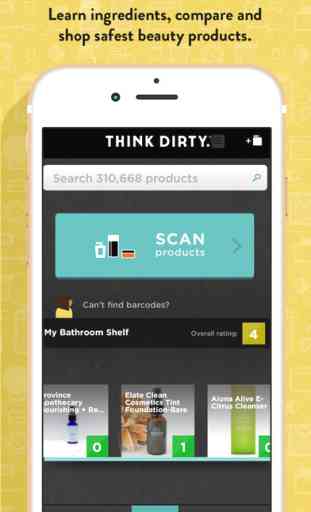 Think Dirty – Learn Beauty Ingredients, Shop Clean 1