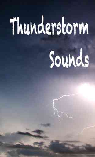 Thunderstorm Sounds Nature - Thunder Sounds Sleep 1