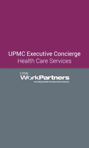 UPMC Executive Concierge 1