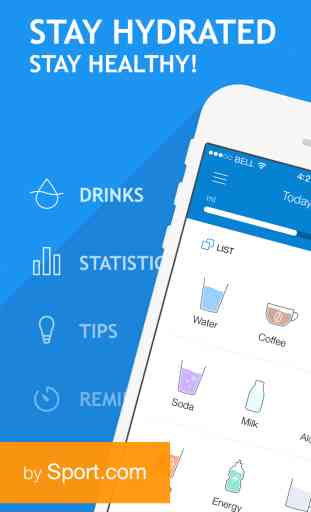 Water Balance: hydration and drinking tracker with goals and reminders 1