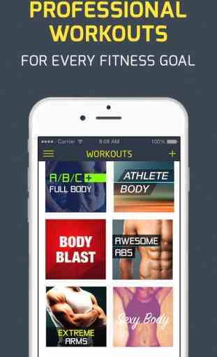 Workout: Gym personal trainer & workout tracker 3