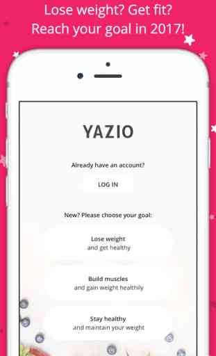 YAZIO Calorie Counter, Diet & Nutrition Tracker 1