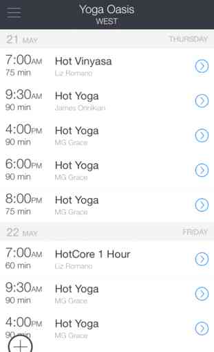 Yoga Oasis app 1