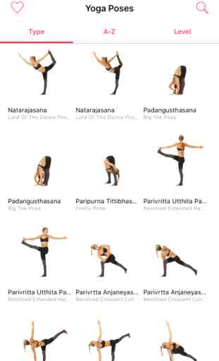 Yoga Poses — 250 yoga poses with video tutorials 1