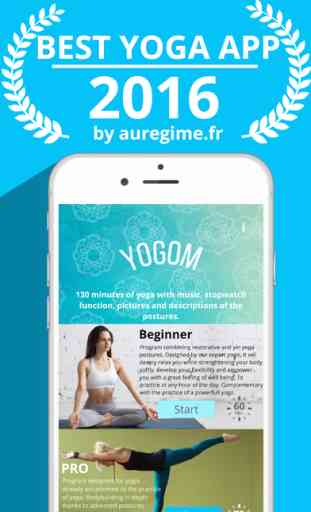 YOGOM - Yoga app free - Yoga for beginners. 1