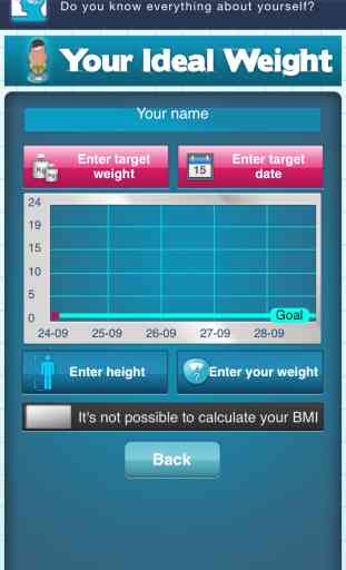 Your Ideal Weight: calculator for your losing diet 2