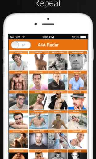 Adam4Adam RADAR - gay dating chat and social network app to meet gay, bi and curious men - A4A Radar 4