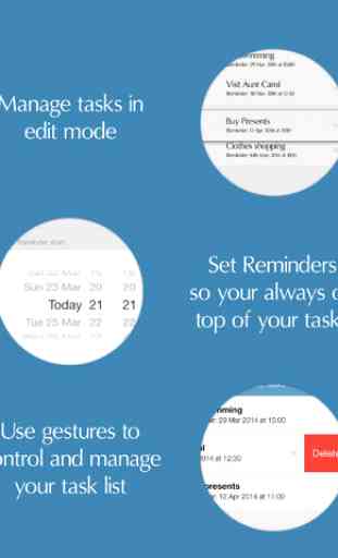 Any List Tasks & Activities Planner - To-do pocket task & checklist for iPad 3