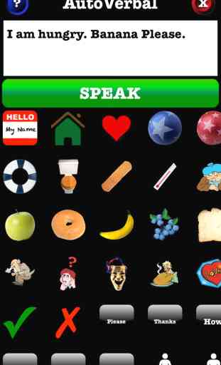 AutoVerbal Pro Talking Soundboard! AAC Chat App Speaks for Autism/Deaf/NonVerbal TTS Text To Speech Users: iPad & iPhone Edition 1