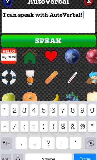AutoVerbal Pro Talking Soundboard! AAC Chat App Speaks for Autism/Deaf/NonVerbal TTS Text To Speech Users: iPad & iPhone Edition 2