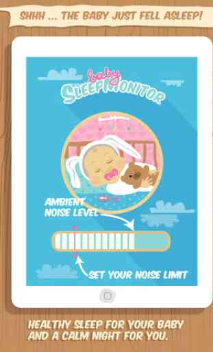 Baby Sleep Monitor - noise level detector for parents and future moms & dads 3