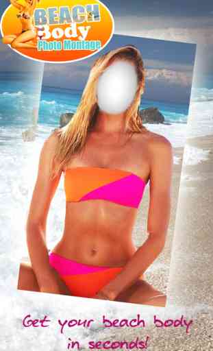 Beach Body Edit.or – Girl in Bikini & Fashion.able Swimsuit Photo Montage 2