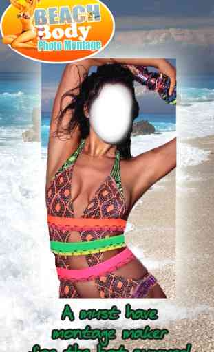 Beach Body Edit.or – Girl in Bikini & Fashion.able Swimsuit Photo Montage 3