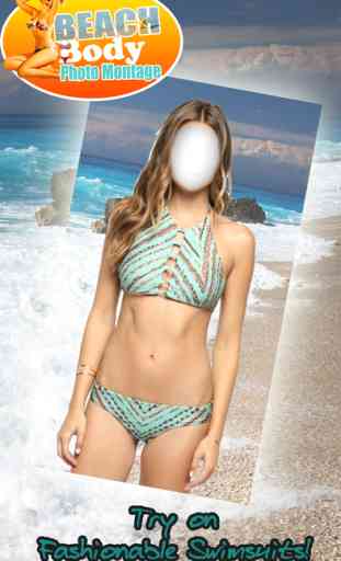 Beach Body Edit.or – Girl in Bikini & Fashion.able Swimsuit Photo Montage 4