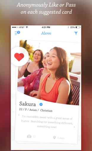 Alove - #1 Asian Dating & Online Singles Fling App 2
