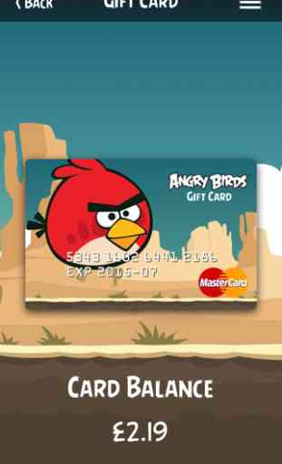 Angry Birds Prepaid Card by Brandution v2.0 1