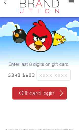 Angry Birds Prepaid Card by Brandution v2.0 2