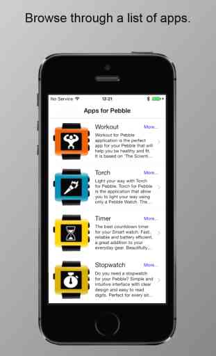 Apps for Pebble Smartwatch 1