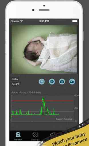 Baby Monitor for IP Camera (Amcrest, Foscam, etc.) 1