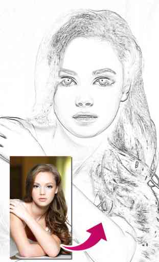 Beauty Sketch Drawing Camera 2