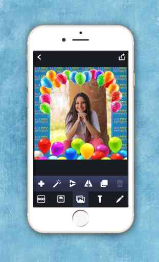 Birthday Photo Frames – Write Or Draw Your Wishes And Make Cute Happy B'day Cards With Pic Editor 1