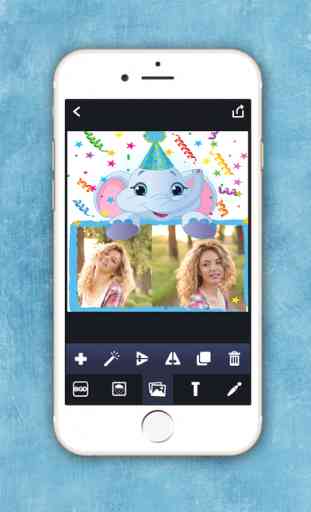 Birthday Photo Frames – Write Or Draw Your Wishes And Make Cute Happy B'day Cards With Pic Editor 2